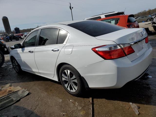 1HGCR2F36DA143729 - 2013 HONDA ACCORD LX WHITE photo 2