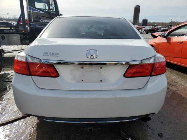 1HGCR2F36DA143729 - 2013 HONDA ACCORD LX WHITE photo 6