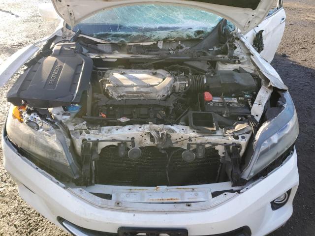 1HGCT2B83EA007014 - 2014 HONDA ACCORD EXL WHITE photo 11