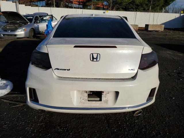 1HGCT2B83EA007014 - 2014 HONDA ACCORD EXL WHITE photo 6