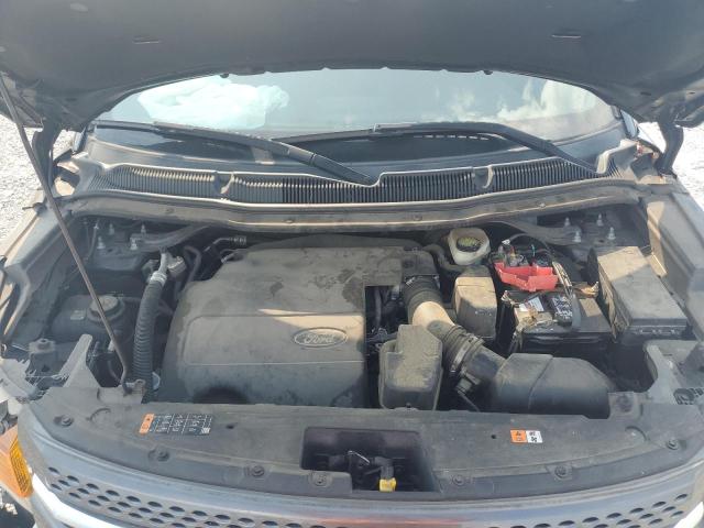 1FM5K7D80FGA06935 - 2015 FORD EXPLORER XLT أسود صورة 12