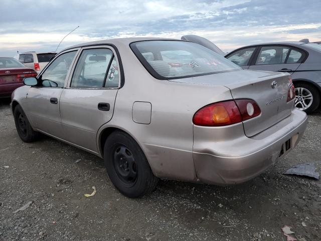 1NXBR12E41Z527509 - 2001 TOYOTA COROLLA CE SILVER photo 2