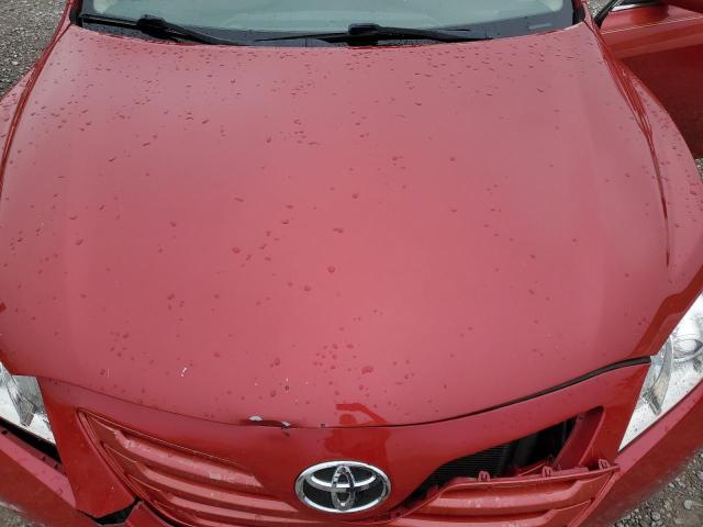 JTNBE46K573022218 - 2007 TOYOTA CAMRY CE RED photo 11