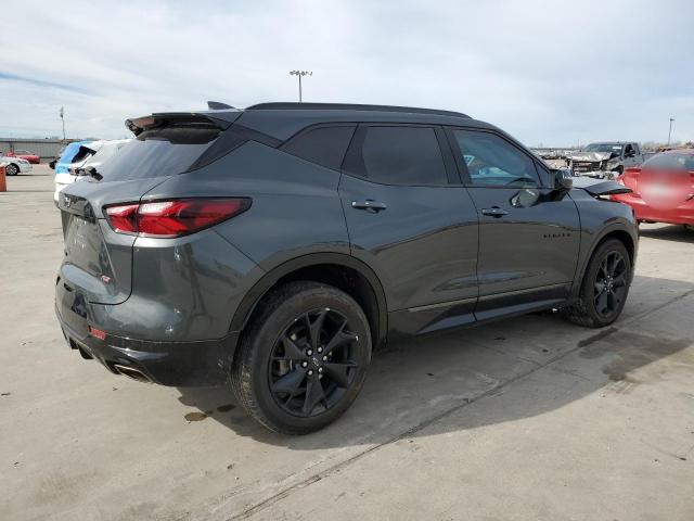 3GNKBERS1KS694236 - 2019 CHEVROLET BLAZER RS GRAY photo 3