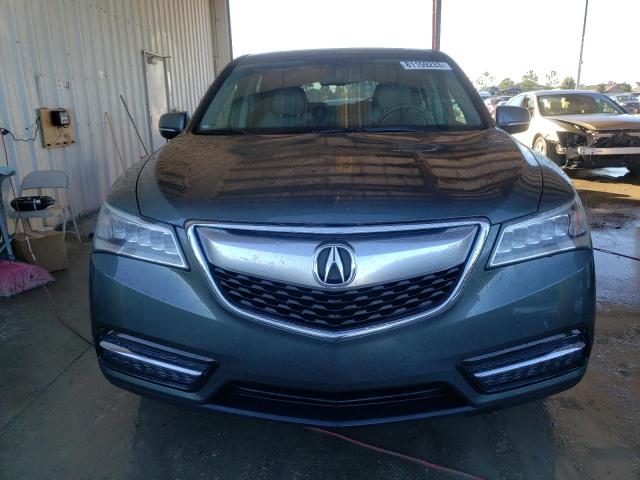 5FRYD3H45EB016430 - 2014 ACURA MDX TECHNOLOGY GRAY photo 5