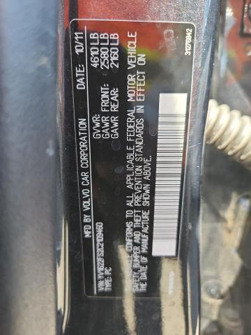 YV1622FS2C2109460 - 2012 VOLVO S60 T5 GRAY photo 12