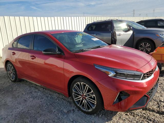 3KPF44AC7PE652811 - 2023 KIA FORTE GT RED photo 4