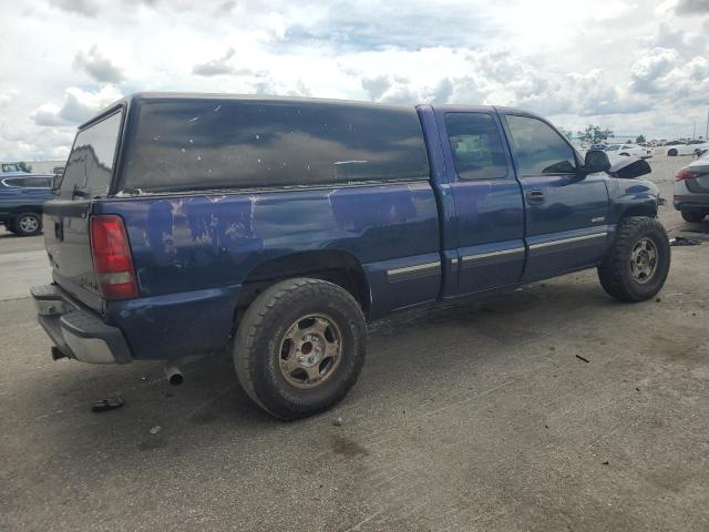 2GCEC19T7Y1385931 - 2000 CHEVROLET SILVERADO C1500 Mavi fotoğraf 3