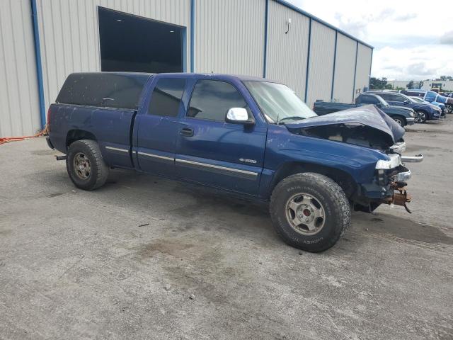 2GCEC19T7Y1385931 - 2000 CHEVROLET SILVERADO C1500 Mavi fotoğraf 4