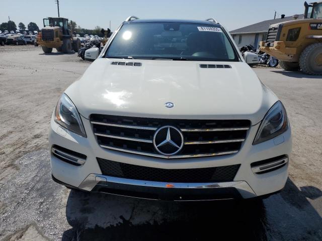 4JGDA5HB4DA176594 - 2013 MERCEDES-BENZ ML 350 4MATIC WHITE photo 5