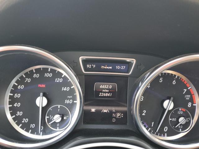 4JGDA5HB4DA176594 - 2013 MERCEDES-BENZ ML 350 4MATIC WHITE photo 9