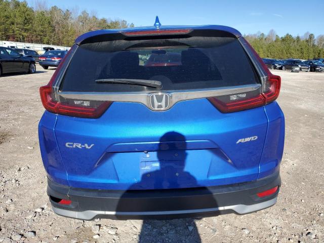 7FARW2H59LE001028 - 2020 HONDA CR-V EX BLUE photo 6