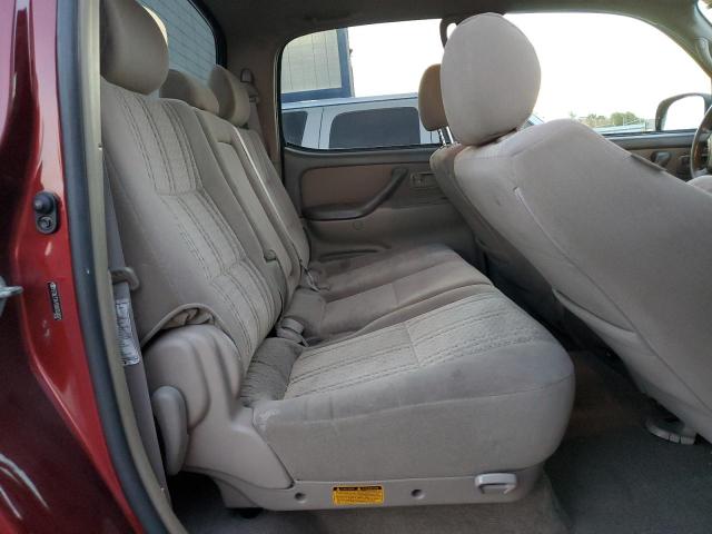 5TBET34156S550021 - 2006 TOYOTA TUNDRA DOUBLE CAB SR5 MAROON photo 10