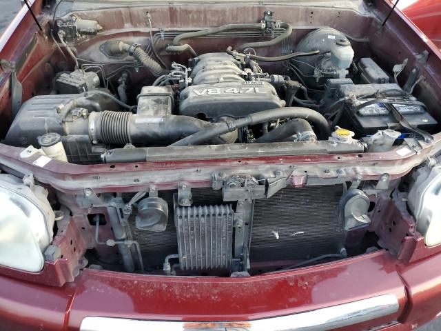 5TBET34156S550021 - 2006 TOYOTA TUNDRA DOUBLE CAB SR5 MAROON photo 11