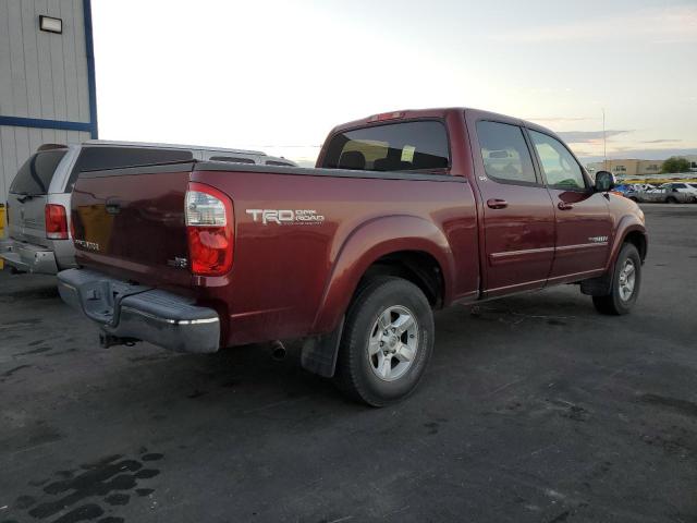 5TBET34156S550021 - 2006 TOYOTA TUNDRA DOUBLE CAB SR5 MAROON photo 3