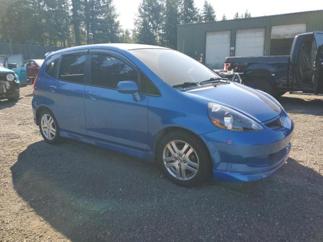 JHMGD37608S033707 - 2008 HONDA FIT SPORT Көк фото 4