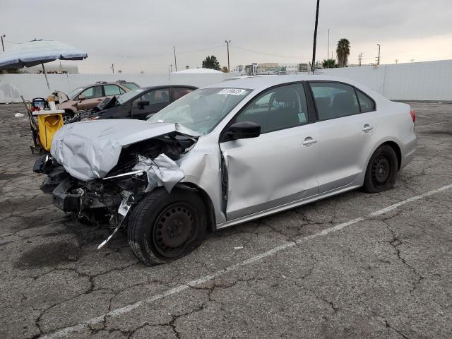 3VW2K7AJ9DM405115 - 2013 VOLKSWAGEN JETTA BASE SILVER photo 1