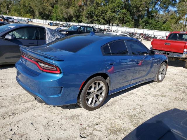 2C3CDXHG6NH220441 - 2022 DODGE CHARGER GT BLUE photo 3