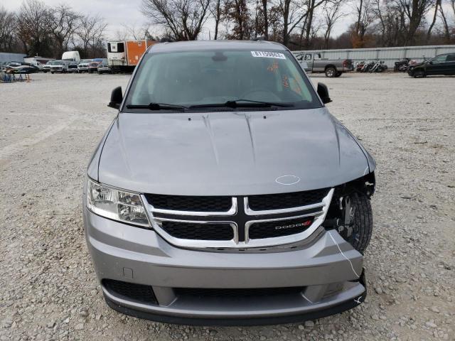 3C4PDCAB9KT747025 - 2019 DODGE JOURNEY SE SILVER photo 5