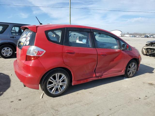 JHMGE8H67BS009808 - 2011 HONDA FIT SPORT RED photo 3