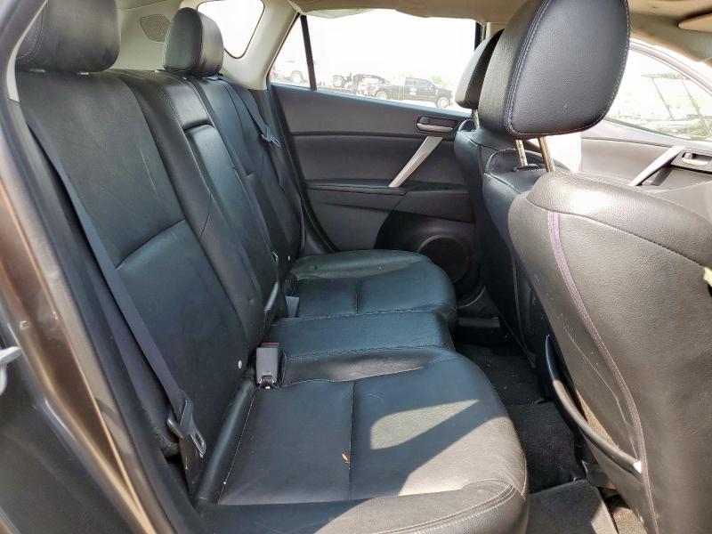 JM1BL1M58C1505035 - 2012 MAZDA 3 S ნაცრისფერი ფოტო 10