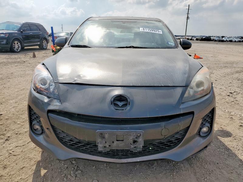 JM1BL1M58C1505035 - 2012 MAZDA 3 S ნაცრისფერი ფოტო 5