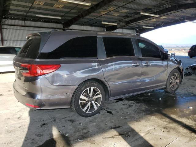 5FNRL6H85NB043785 - 2022 HONDA ODYSSEY TOURING Մոխրագույն լուսանկար 3