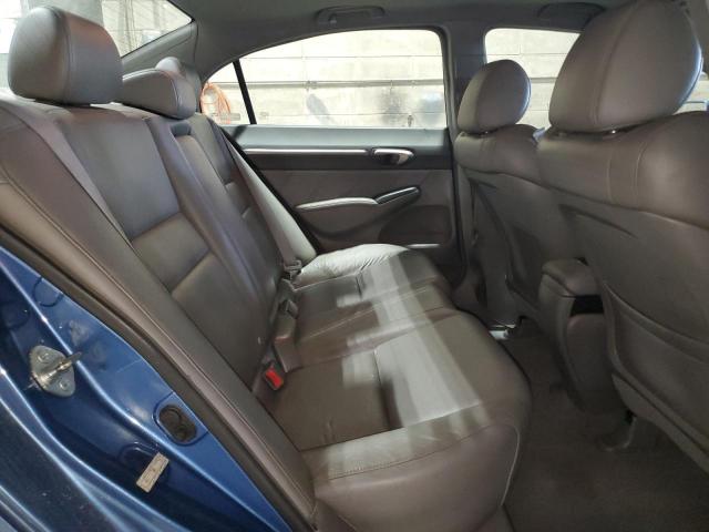 1HGFA169X8L075223 - 2008 HONDA CIVIC EXL BLUE photo 10
