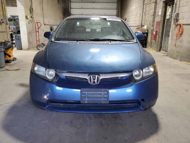 1HGFA169X8L075223 - 2008 HONDA CIVIC EXL BLUE photo 5