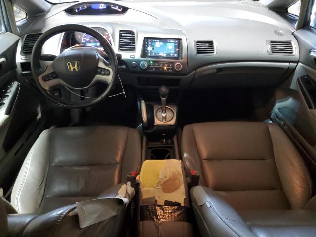 1HGFA169X8L075223 - 2008 HONDA CIVIC EXL BLUE photo 8