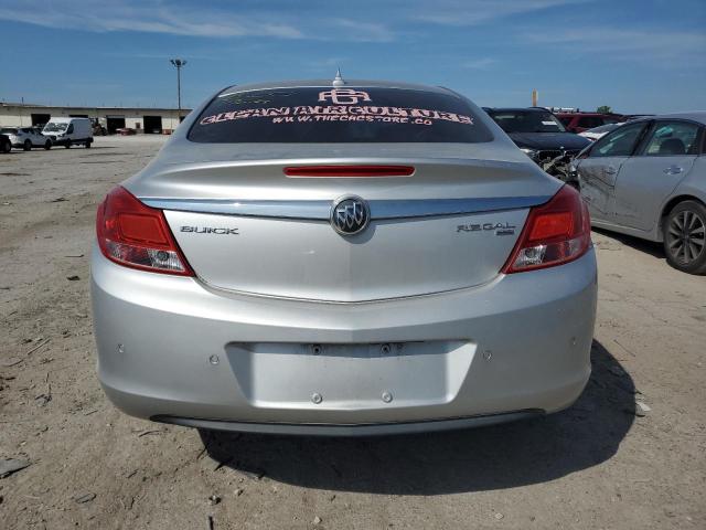 W04GR5EC7B1006602 - 2011 BUICK REGAL CXL SILVER photo 6