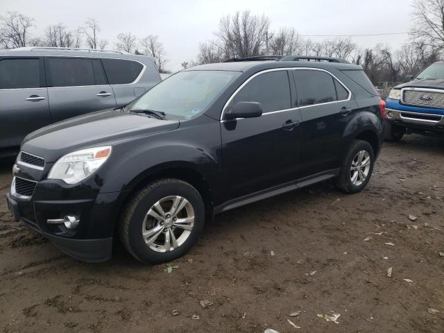 2GNFLNEK8C6134590 - 2012 CHEVROLET EQUINOX LT BLACK photo 1