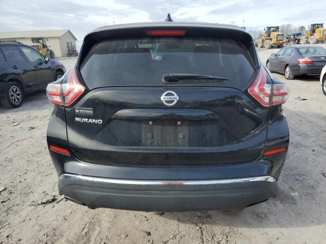 5N1AZ2MG9HN126820 - 2017 NISSAN MURANO S BLACK photo 6