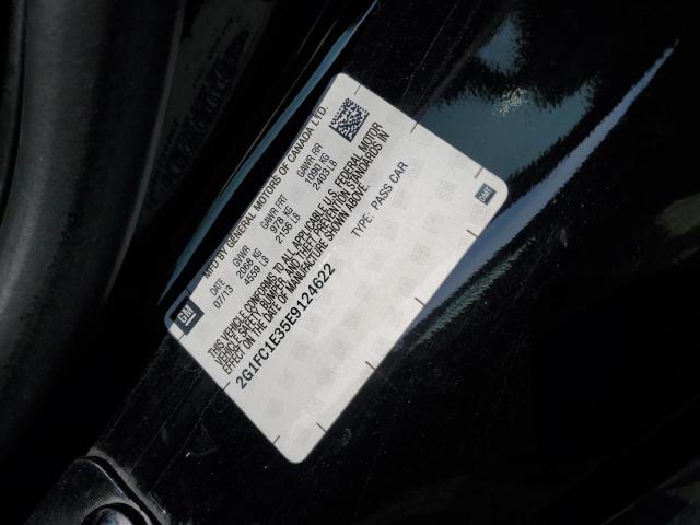 2G1FC1E35E9124622 - 2014 CHEVROLET CAMARO LT BLACK photo 12