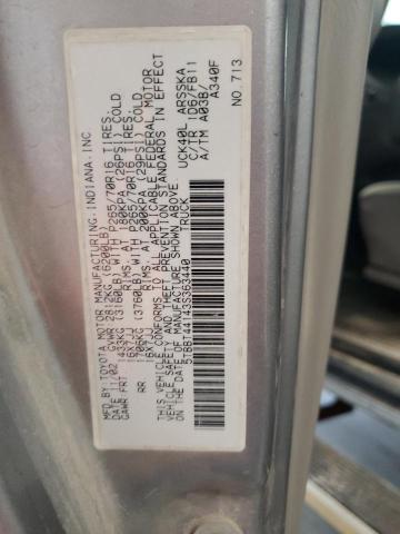 5TBBT44143S363440 - 2003 TOYOTA TUNDRA ACCESS CAB SR5 GRAY photo 12