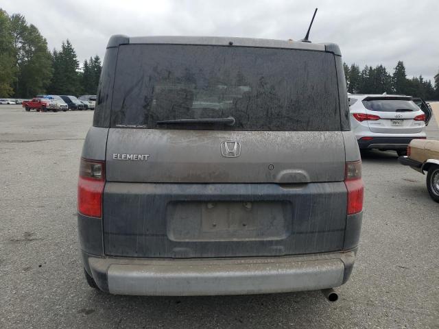 5J6YH27645L011987 - 2005 HONDA ELEMENT EX Gri fotoğraf 6