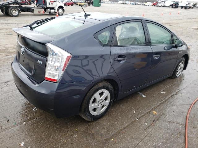 JTDKN3DU2A0205247 - 2010 TOYOTA PRIUS GRAY photo 3