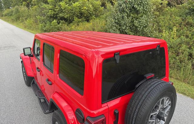1C4PJXEN0SW589298 - 2025 JEEP WRANGLER SAHARA RED photo 11