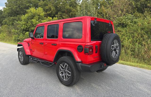 1C4PJXEN0SW589298 - 2025 JEEP WRANGLER SAHARA RED photo 3