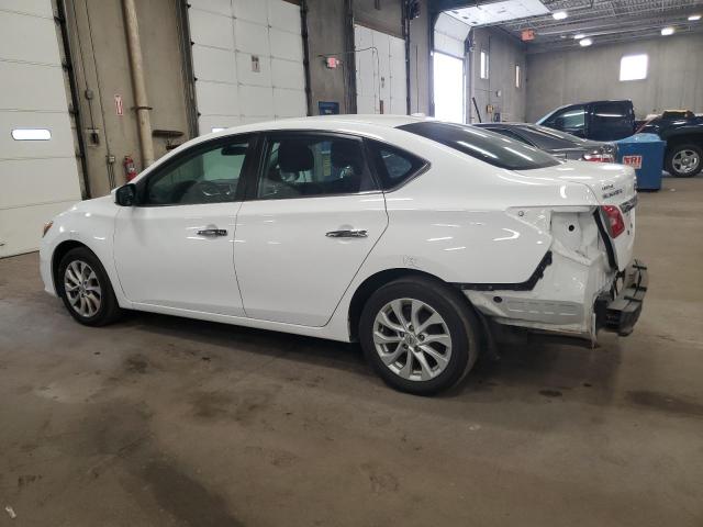 3N1AB7AP7KY330247 - 2019 NISSAN SENTRA S Blanc photo 2