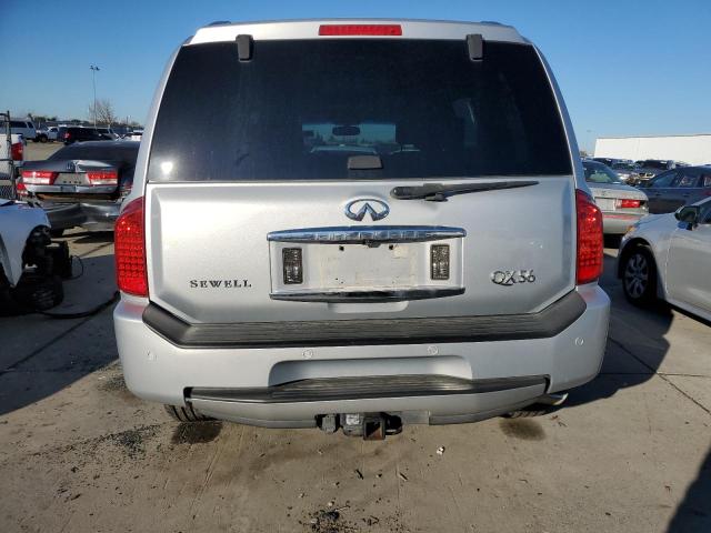 5N3ZA0NE0AN906200 - 2010 INFINITI QX56 SILVER photo 6