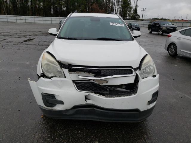 2GNALDEK7C6370409 - 2012 CHEVROLET EQUINOX LT WHITE photo 5