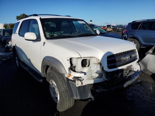 5TDBT44A91S055488 - 2001 TOYOTA SEQUOIA SR5 WHITE photo 4