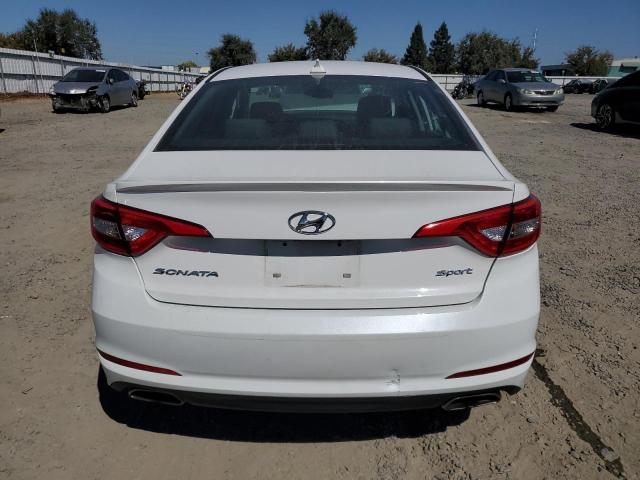5NPE34AF0GH333402 - 2016 HYUNDAI SONATA SPORT WHITE photo 6