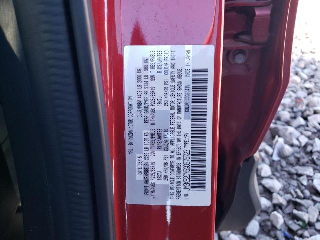 JM3KE2DY5G0675723 - 2016 MAZDA CX-5 GT RED photo 12