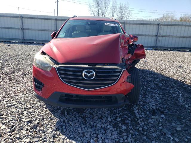 JM3KE2DY5G0675723 - 2016 MAZDA CX-5 GT RED photo 5