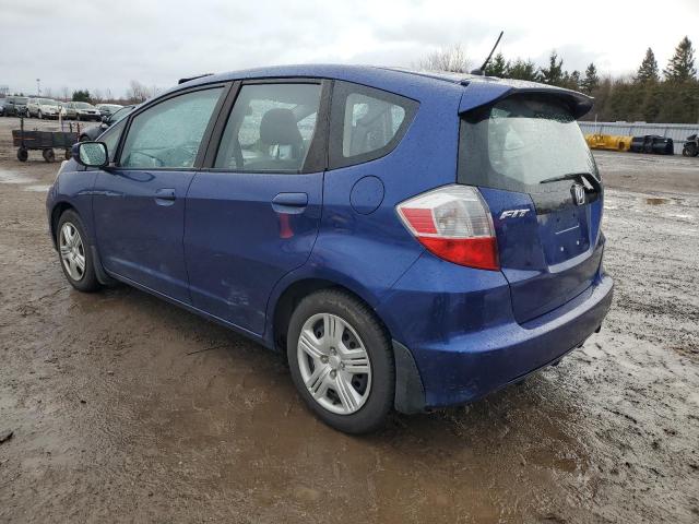 LUCGE8H59E3003589 - 2014 HONDA FIT LX BLUE photo 2