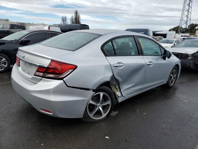 2HGFB2F79FH525763 - 2015 HONDA CIVIC SE SILVER photo 3