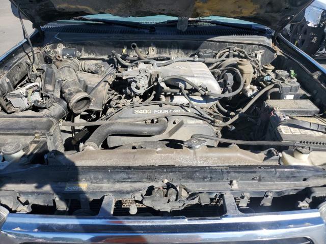 JT3HN86R6Y0275106 - 2000 TOYOTA 4RUNNER SR5 Siyah fotoğraf 11