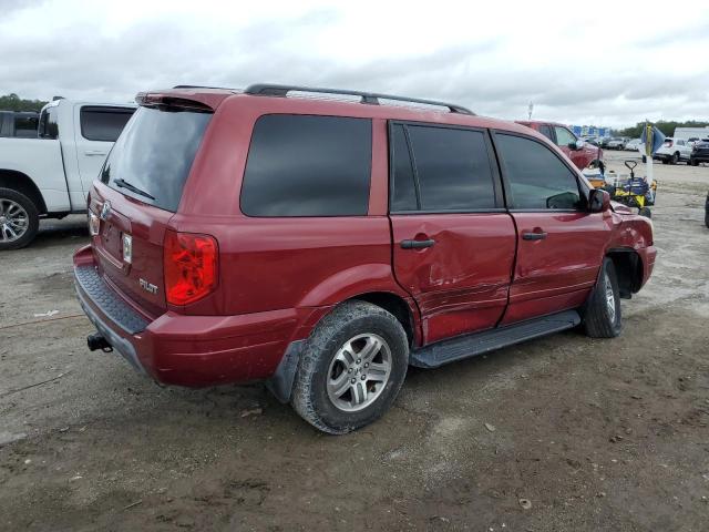 2HKYF18514H522099 - 2004 HONDA PILOT EXL 栗色 照片 3